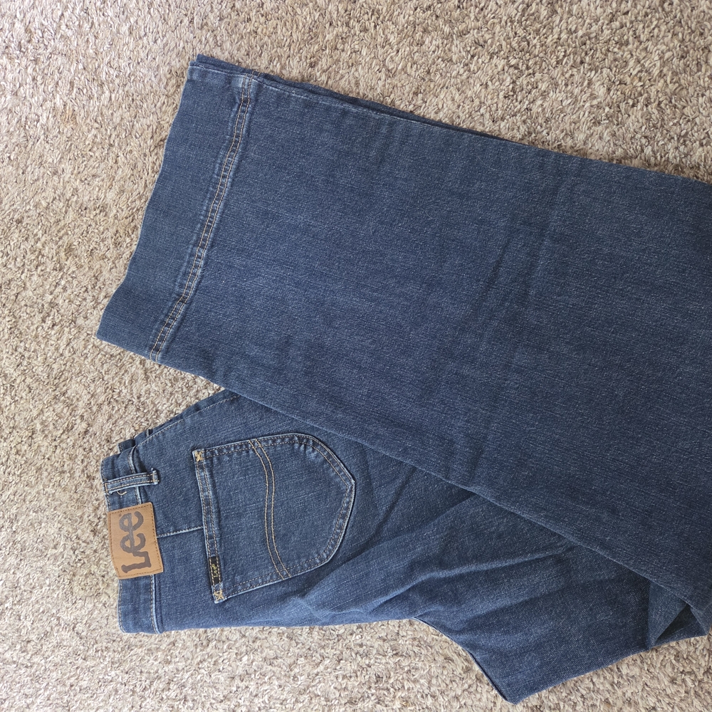 Lee Women's Dark Blue Denim Jeans